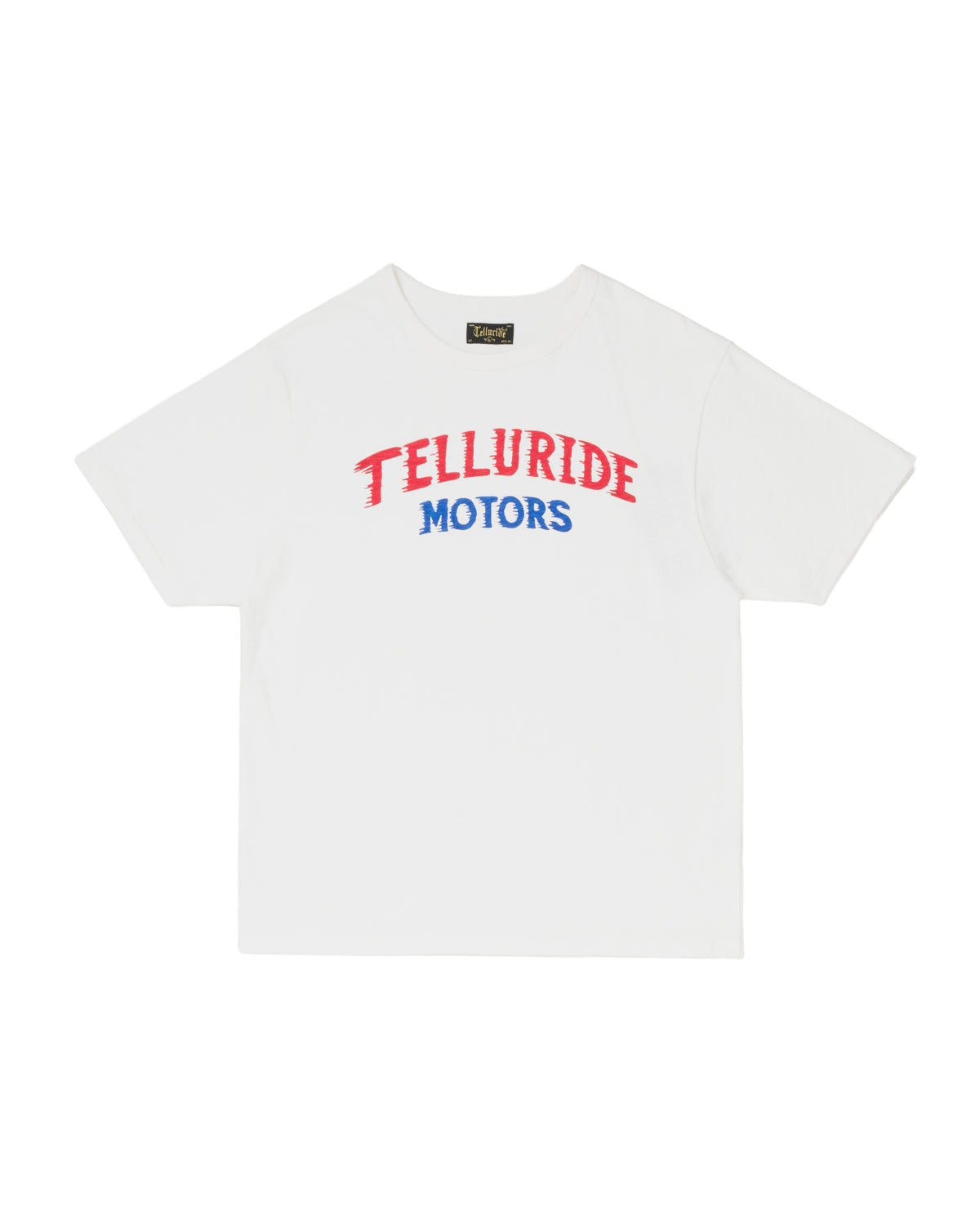 TELLURIDE MOTOR LOGO TEE - WHITE