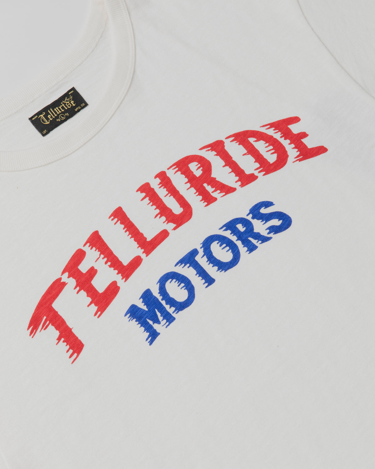 TELLURIDE MOTOR LOGO TEE - WHITE