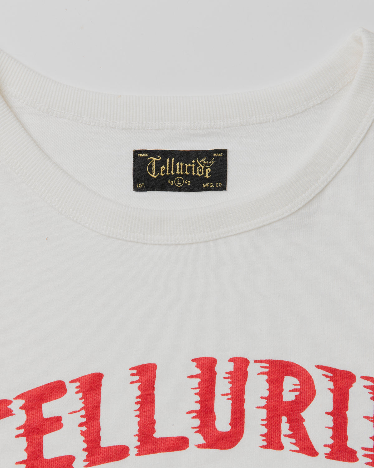 TELLURIDE MOTOR LOGO TEE - WHITE