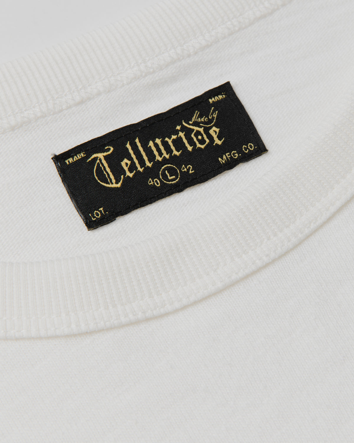 TELLURIDE MOTOR LOGO TEE - WHITE