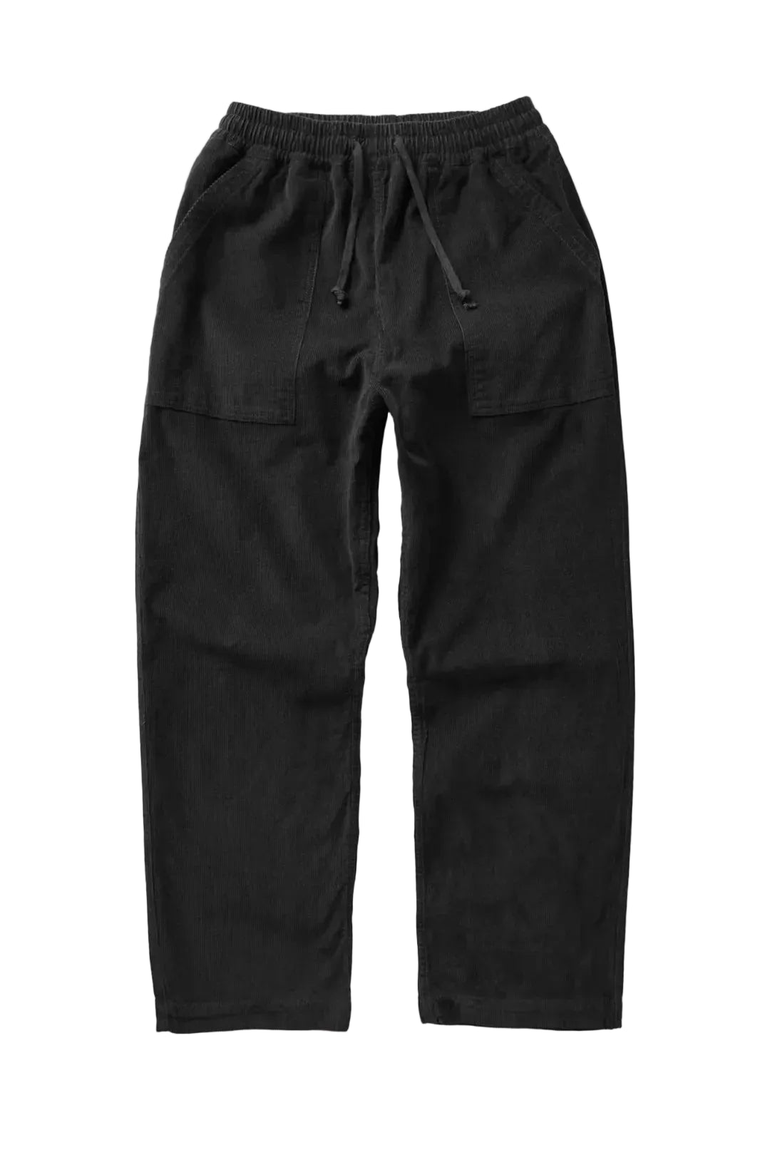 Service Works Corduroy Chef Pant — Black — front view