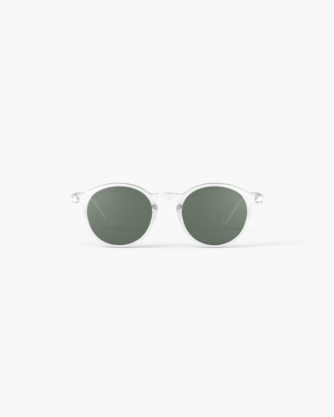 Izipizi Reading Sun D Crystal Green Lenses — front view