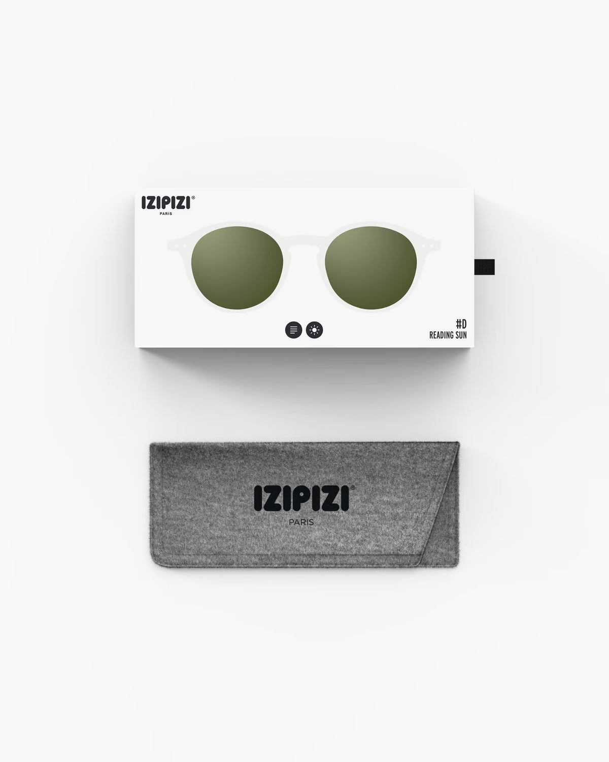 Izipizi Reading Sun D Crystal Green Lenses — view 5