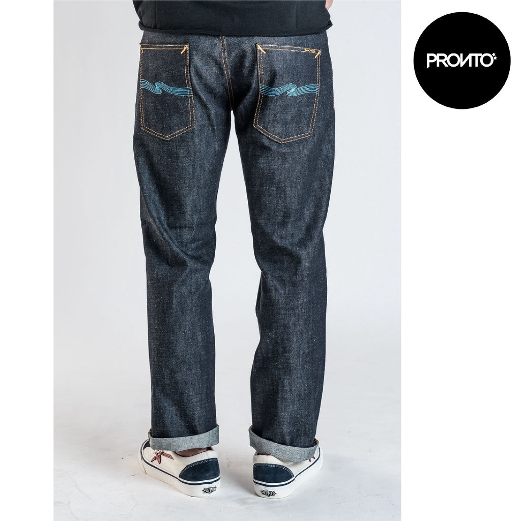 Nudie Thin Finn — Dry Blue Layers — view 2