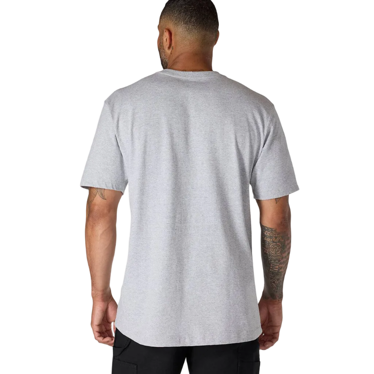 Carhartt Loose Fit Heavyweight Short-Sleeve Pocket Tee — Heather Gray — view 2