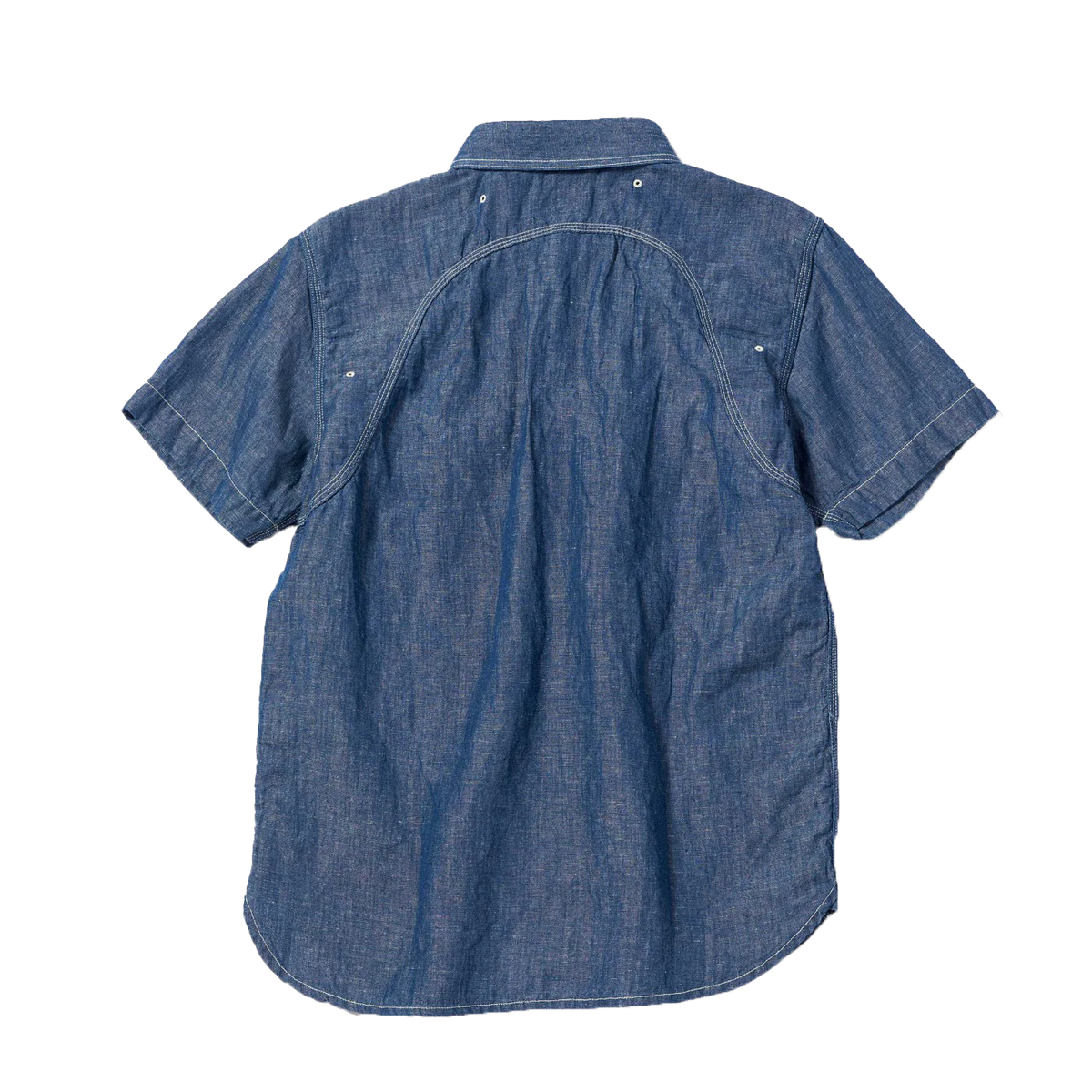 Pherrow's 770WS Classic Work Shirt — Sax — view 2