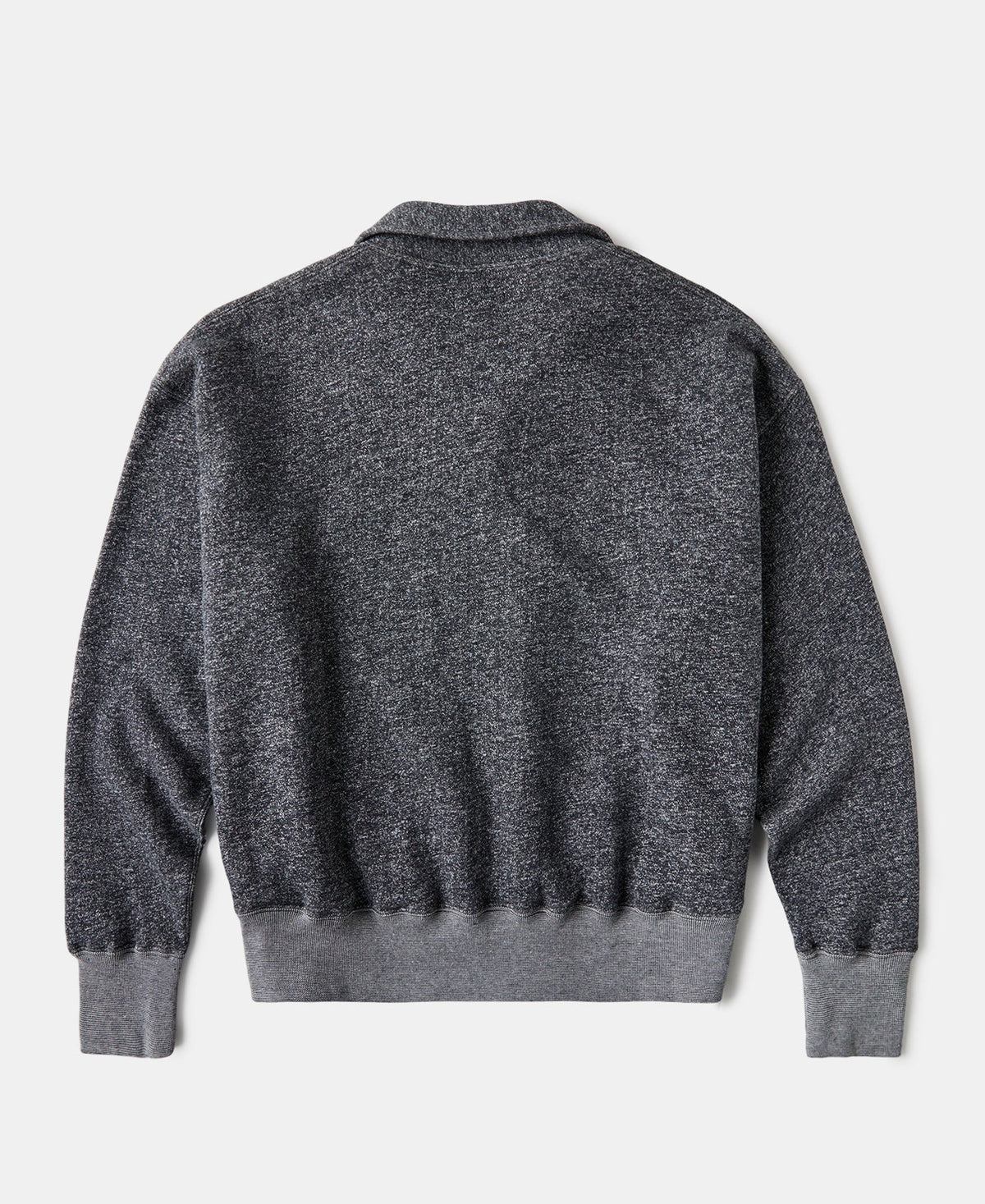 MILITORA LOT 123 VINTAGE QUARTER ZIP SWEATSHIRT - DARK GRAY
