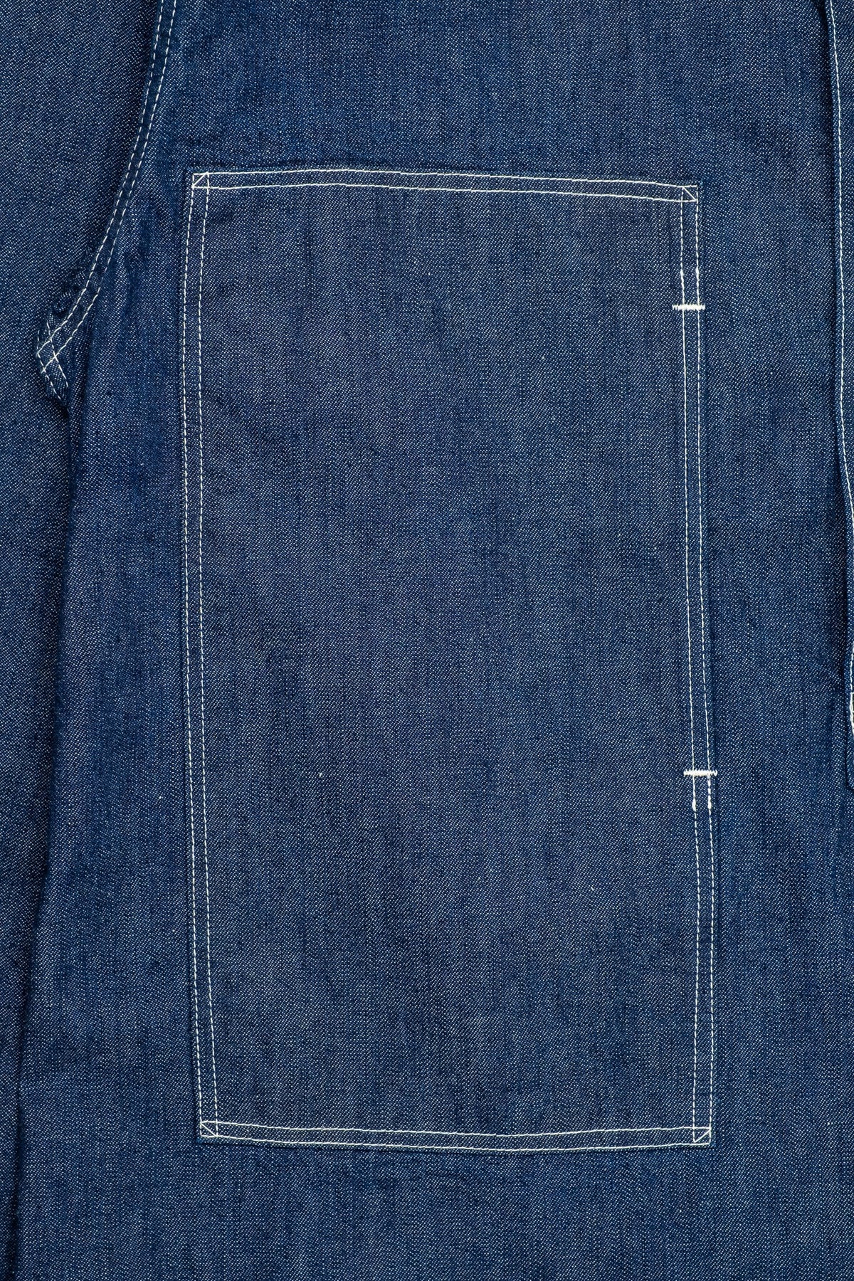 TCB JEANS CATFACE PULLIOVER SHIRT - INDIGO