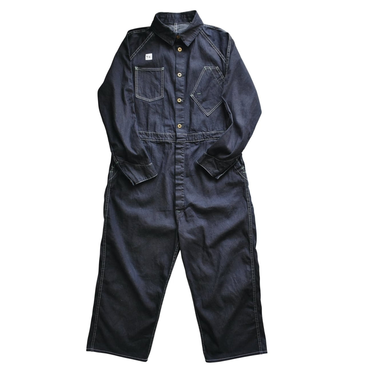 TCB BLACK CAT CREW SUIT - INDIGO