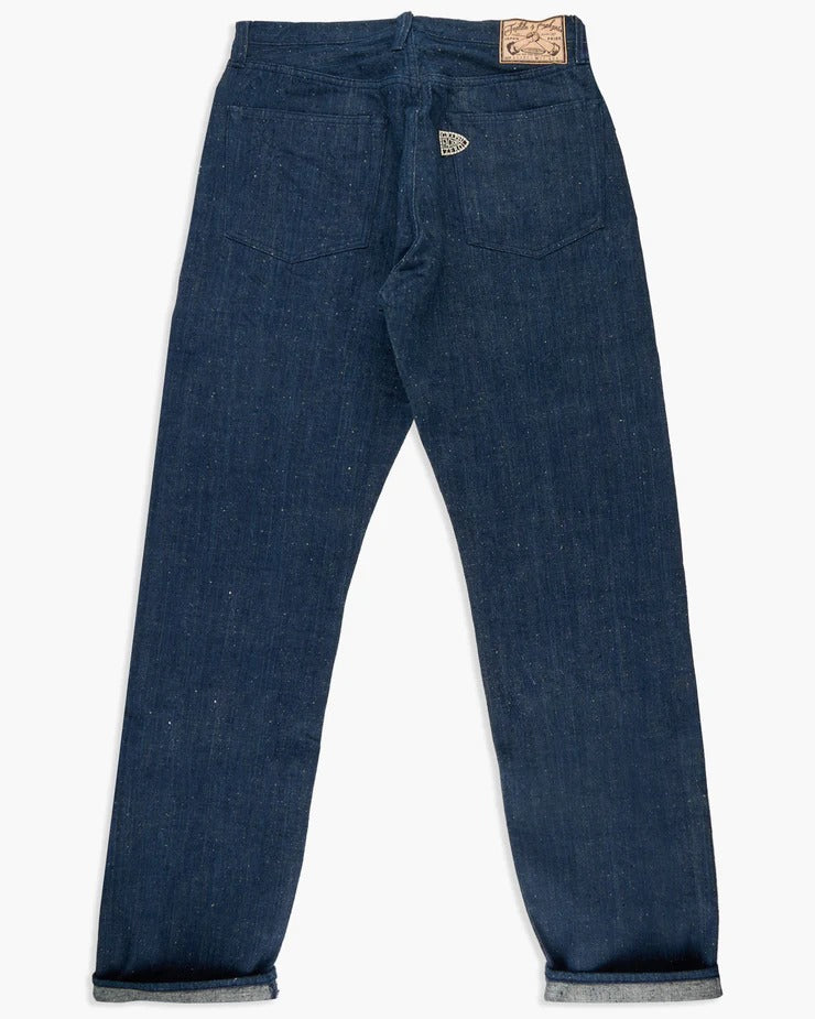 Graph Zero Natural Dyeing Denim Jeans — Natural Indigo — view 2