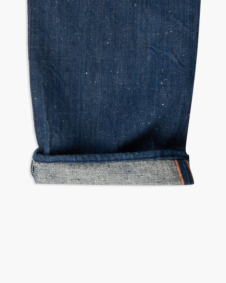 Graph Zero Natural Dyeing Denim Jeans — Natural Indigo — view 4