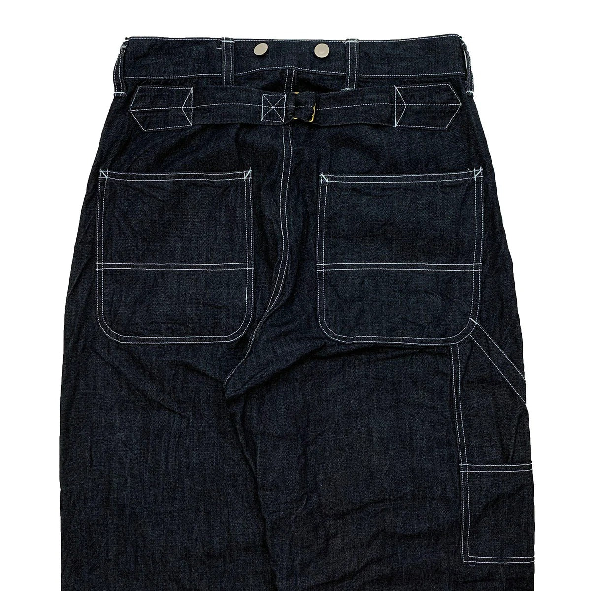 Dry Bones Double Knee Painter Pants — Indigo — view 4
