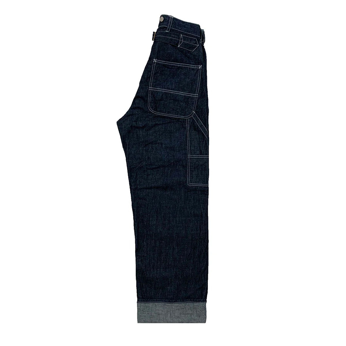 Dry Bones Double Knee Painter Pants — Indigo — view 5