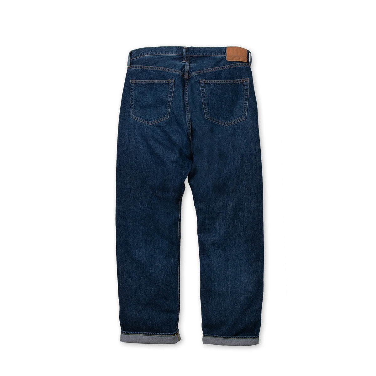 Spellbound 40-701C-F 5POCKET Selvage Regular Straight Jeans — Used Indigo — view 2