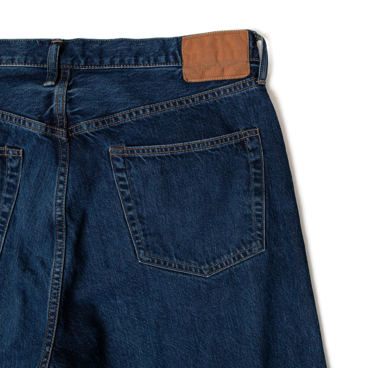 Spellbound 40-701C-F 5POCKET Selvage Regular Straight Jeans — Used Indigo — view 4
