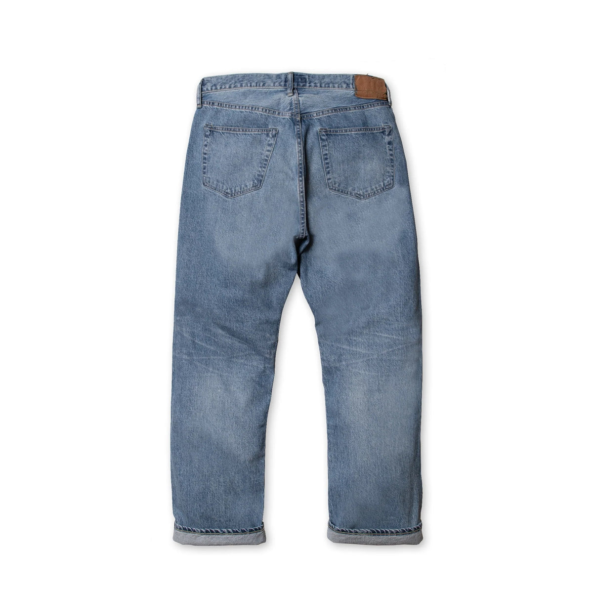 Spellbound 40-701C-U 5POCKET Selvage Regular Straight Jeans — Light Used Indigo — view 2