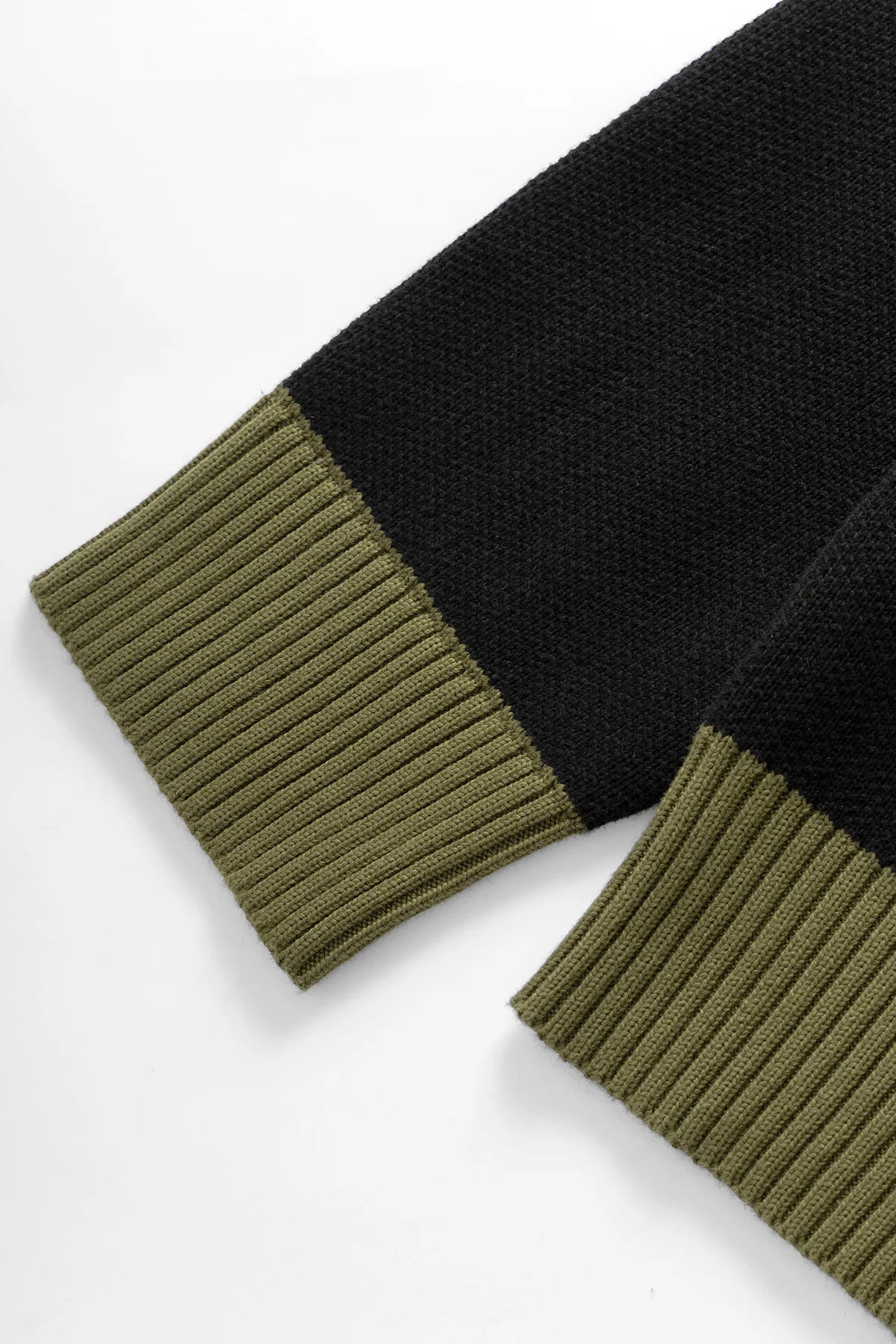 Service Works Olive Branch Pullover — Black — view 4