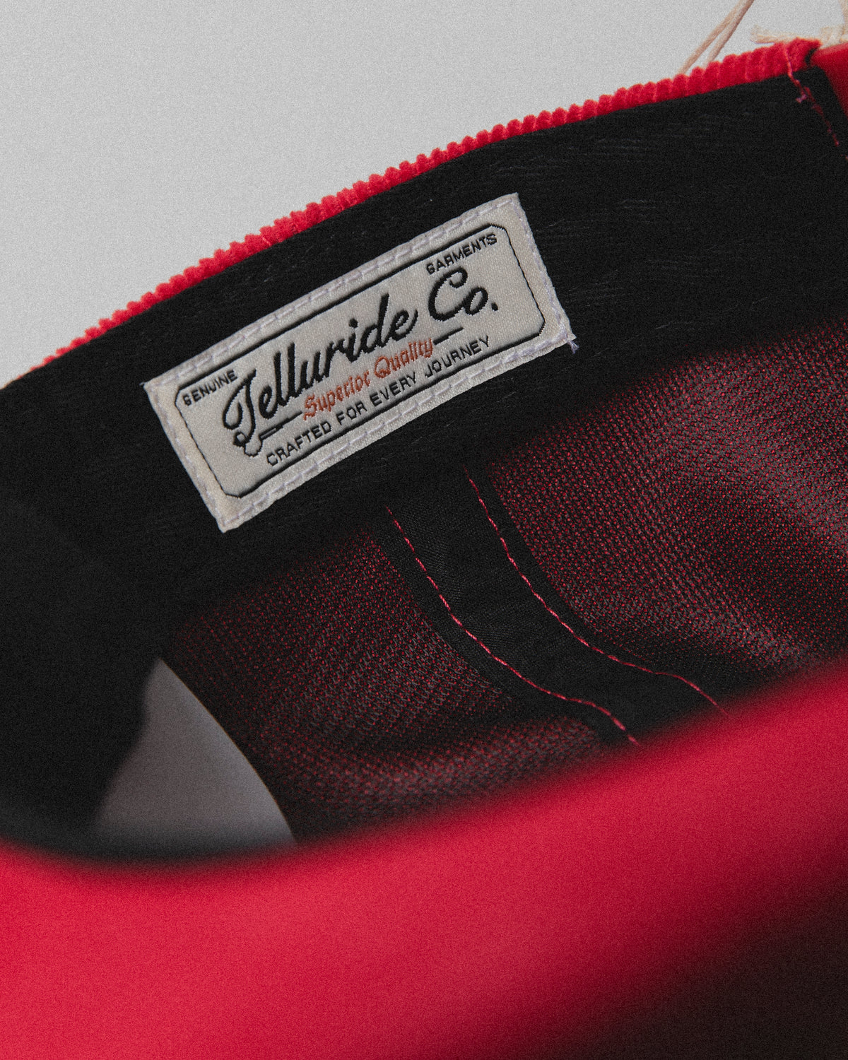 Telluride Jockey Cap — Napalm — view 5