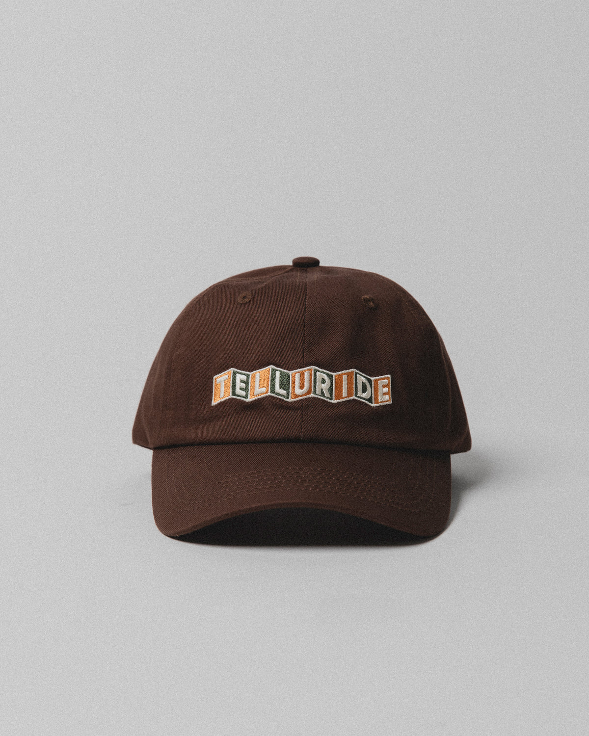 Telluride Cinema Cap — Rust — front view
