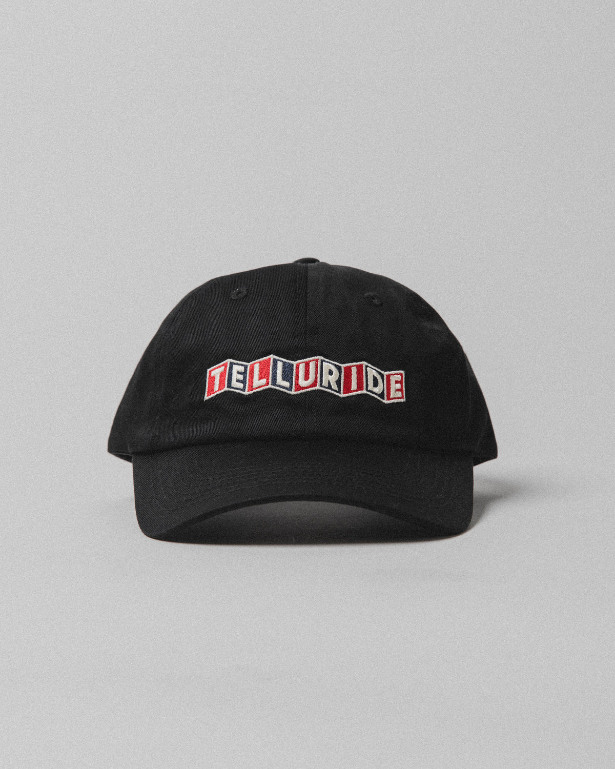 Telluride Cinema Cap — Crow — front view