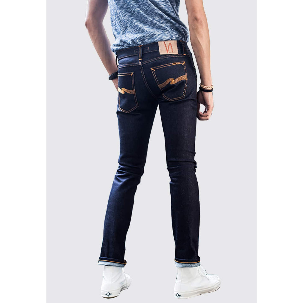 Nudie Jeans Tight Long John – Dry Japan Selvage — view 4