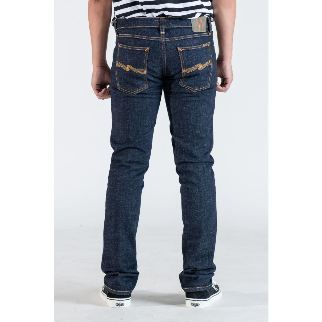 Nudie Jeans Tlj — Org Twill Rinsed — view 2